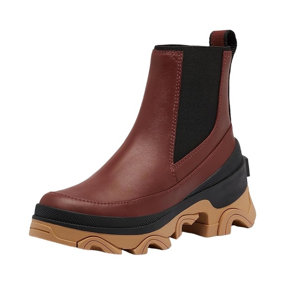 Sorel Shoes - Sorel NIB Brex Chelsea Waterproof Boot Spice/Black Women’s Size 8